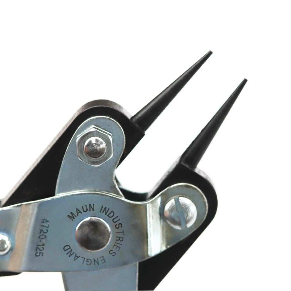 Maun Fine Nose Round Jaws Parallel Plier 125mm