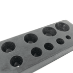 Collet Forming Plate Ø4 to Ø18mm with 28 Degree Punch