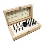 Set of 18 Bezel Setting Closing Punches