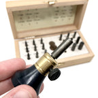 Set of 18 Bezel Setting Closing Punches