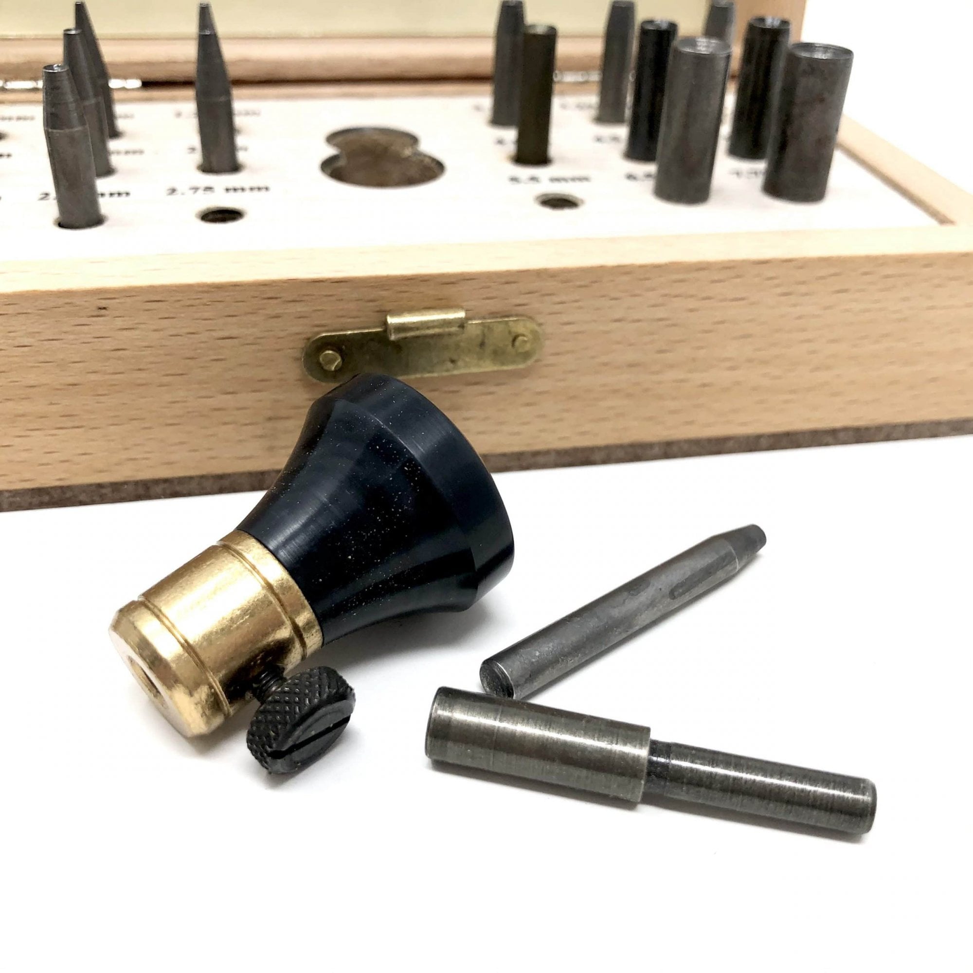 Set of 18 Bezel Setting Closing Punches