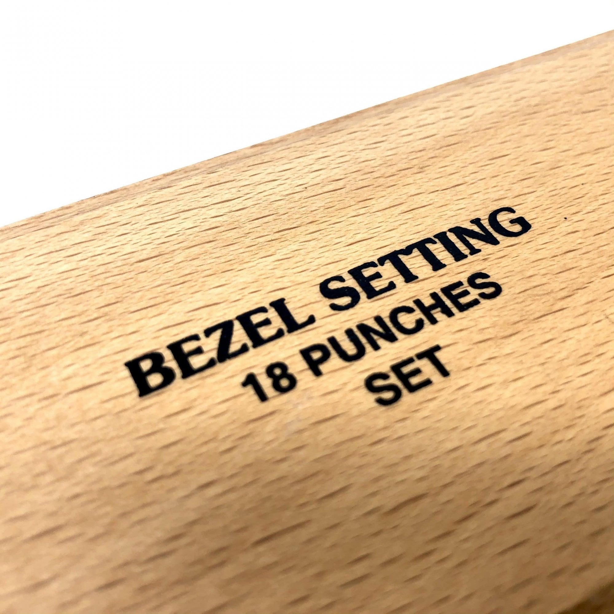 Set of 18 Bezel Setting Closing Punches