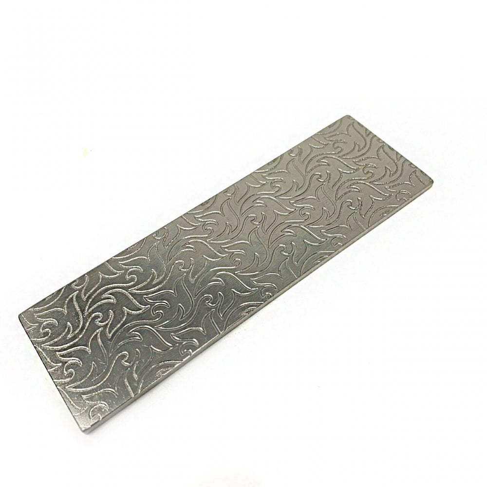 Floral Design Plate for Rolling Mills
