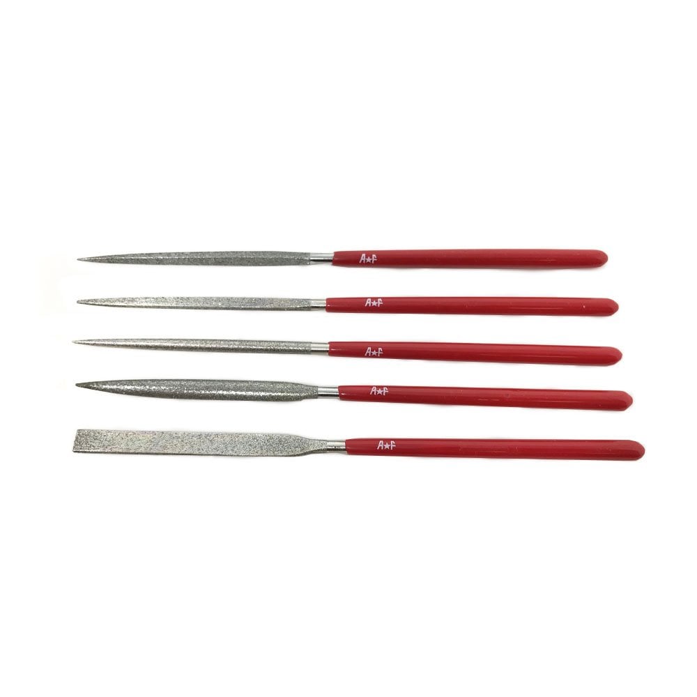 A*F Switzerland Set of 5 Diamond Needle Files
