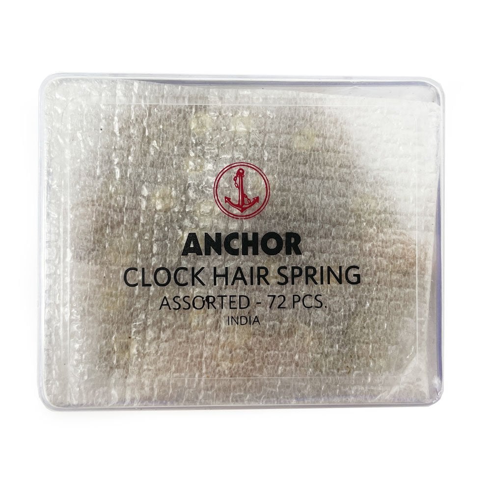 Assorted Clock Hairsprings x72