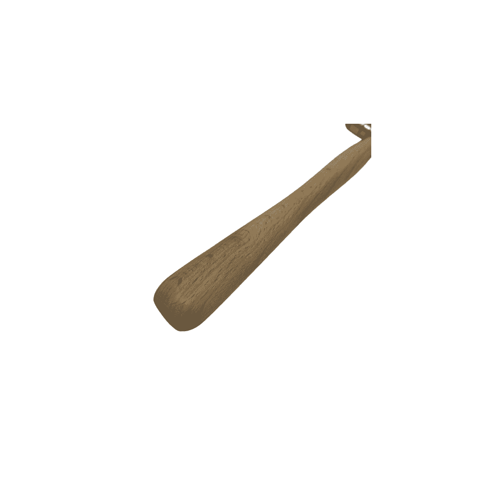 Wooden Hammer with Brass & Fibre Head
