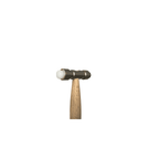 Wooden Hammer with Brass & Fibre Head