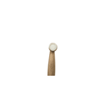 Wooden Hammer with Brass & Fibre Head