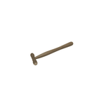 Wooden Hammer with Brass & Fibre Head