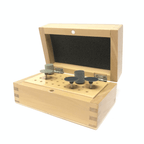 Wooden Burr Box with 36 Holes