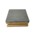 Steel Bench Block With Wooden Base