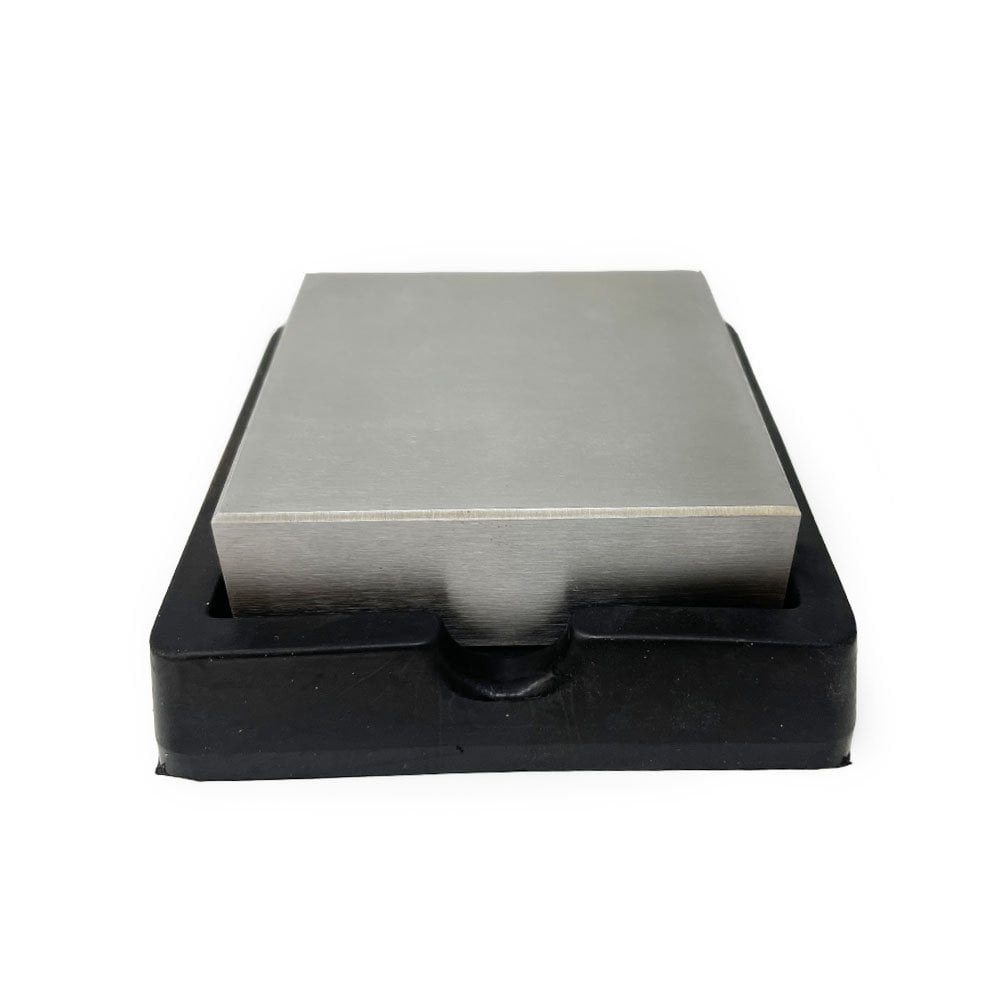 Steel Bench Block In Rubber Base