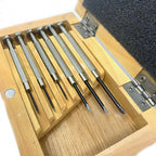 Screwdrivers in Wooden Box Set of 6