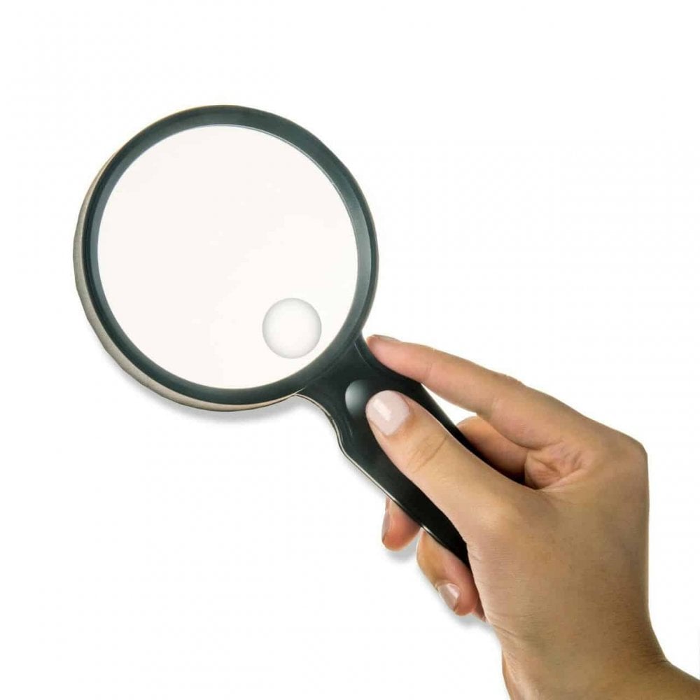 Carson MagniView 2x Magnifier with 4.5x Spot