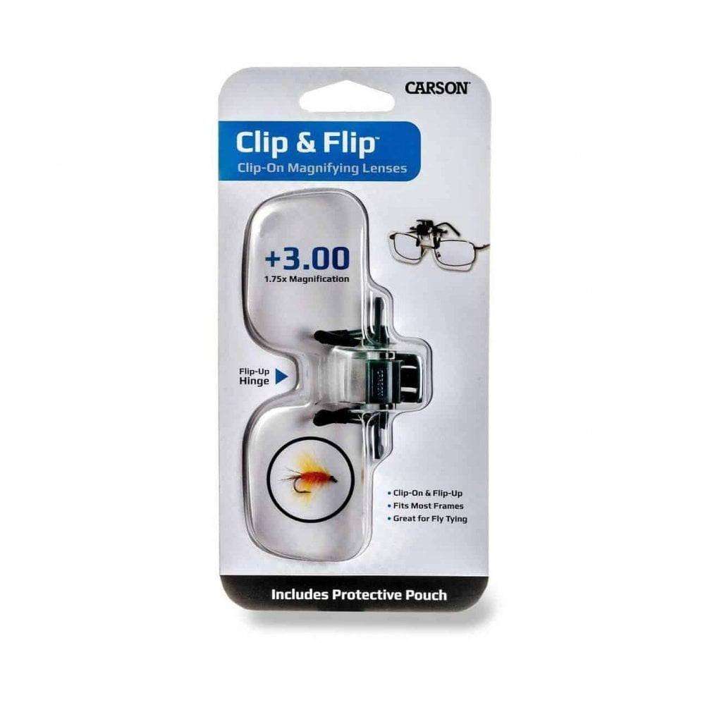Carson Clip On & Flip 1.75x Magnifying Glasses