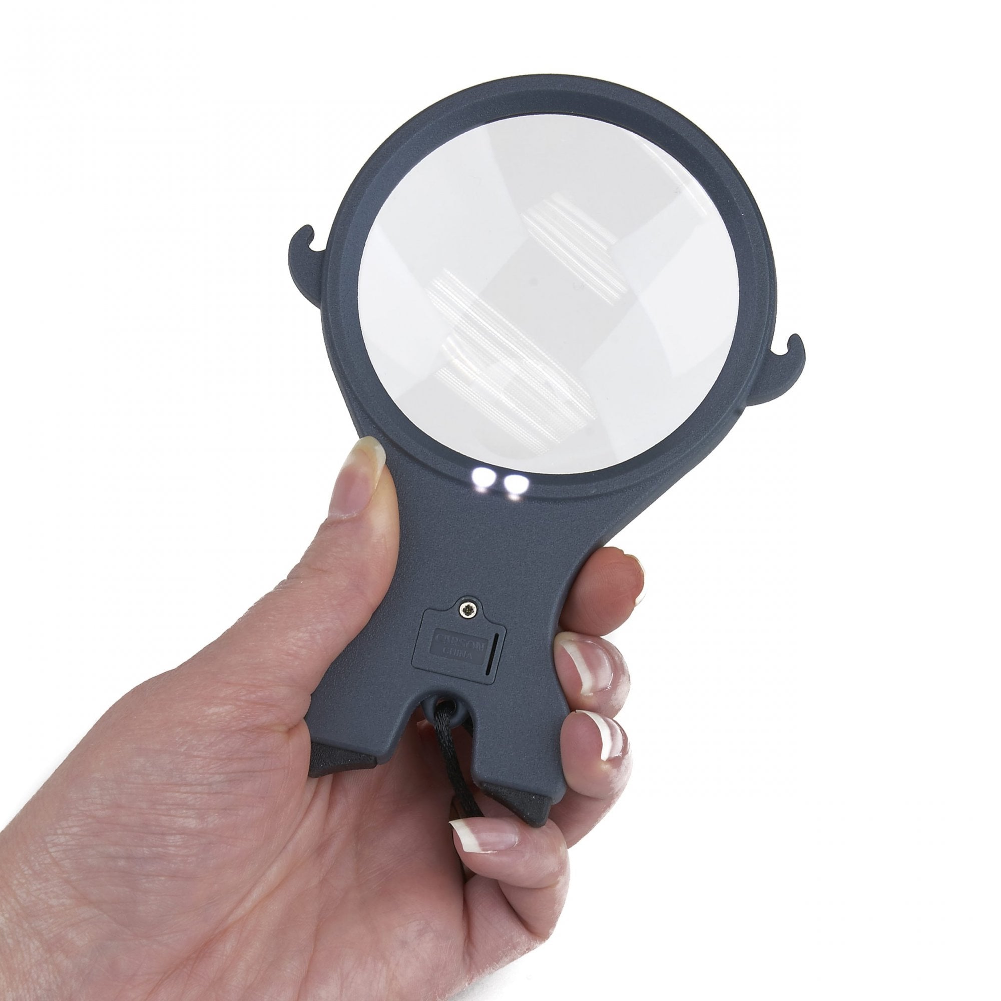 Carson MagniLook 2.5x Magnifier Pendant With LED