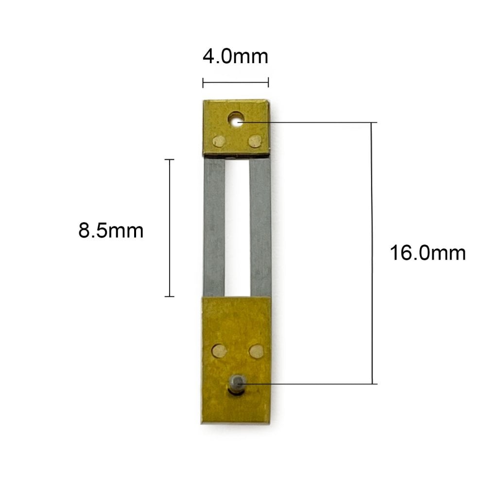 French Clock Suspension 16.0mm x 4.0mm x 8.5mm