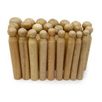 Wooden Dapping Punch Set of 24 (11mm - 25mm)