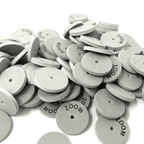 Small Jewellery Polishing Wheels - White, Very Fine