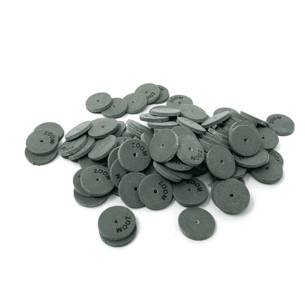 Small Jewellery Polishing Wheels - Green, Fine