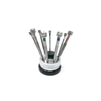 Set of 9 Watchmaker's Screwdrivers with Swivel Base