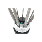 Set of 9 Watchmaker's Screwdrivers with Swivel Base