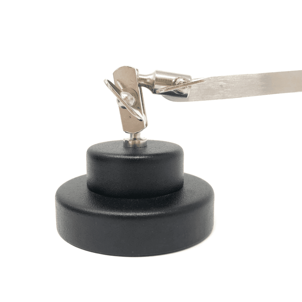 Round Third Hand Base with Tweezers