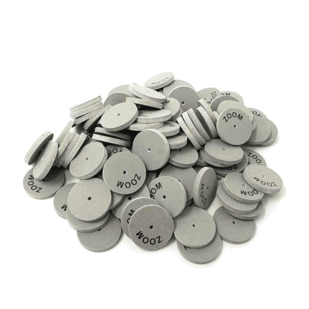Large Jewellery Polishing Wheels - White, Very Fine
