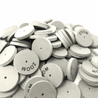 Large Jewellery Polishing Wheels - White, Very Fine