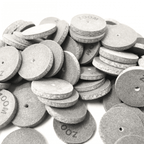 Large Jewellery Polishing Wheels - Black, Very Coarse