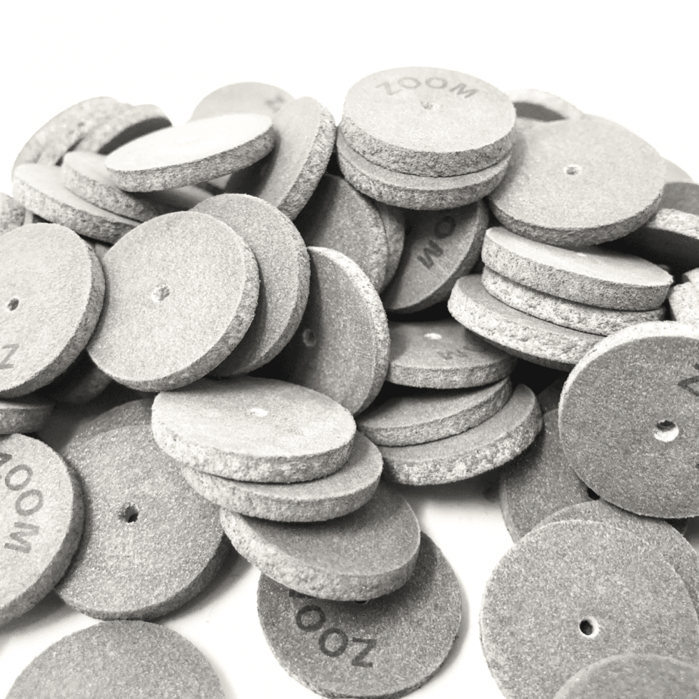 Large Jewellery Polishing Wheels - Black, Very Coarse