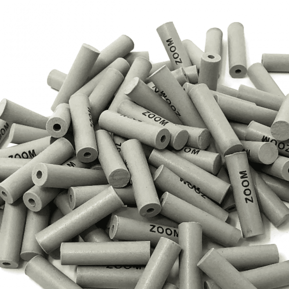 Jewellery Polishing Cylinders - White, Very Fine