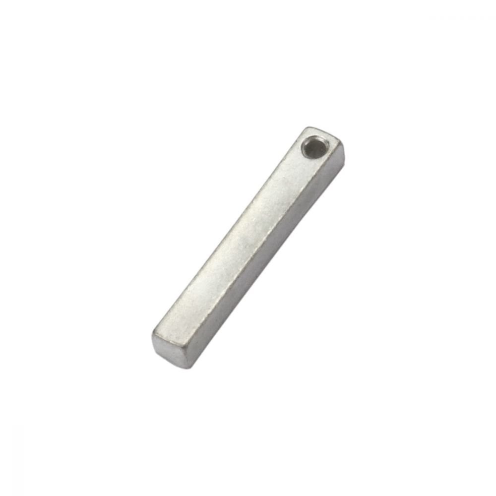 ImpressArt Pewter Rectangle Bar Stamping Blanks, 4 Pack