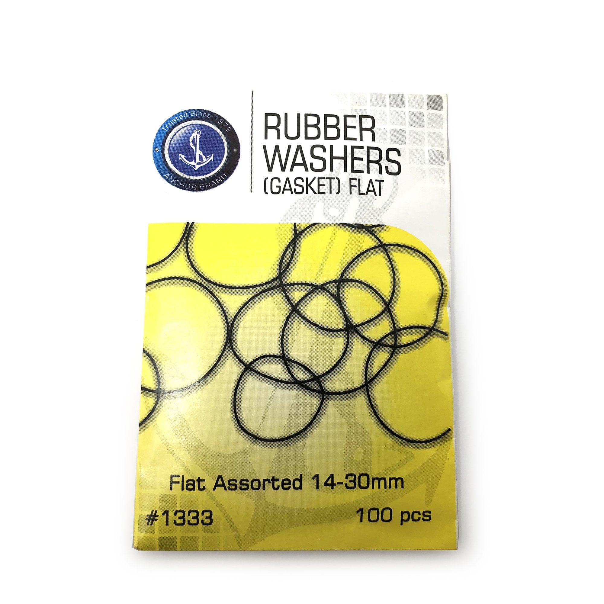Rubber Watch O-Rings 14-30mm, Pack of 100