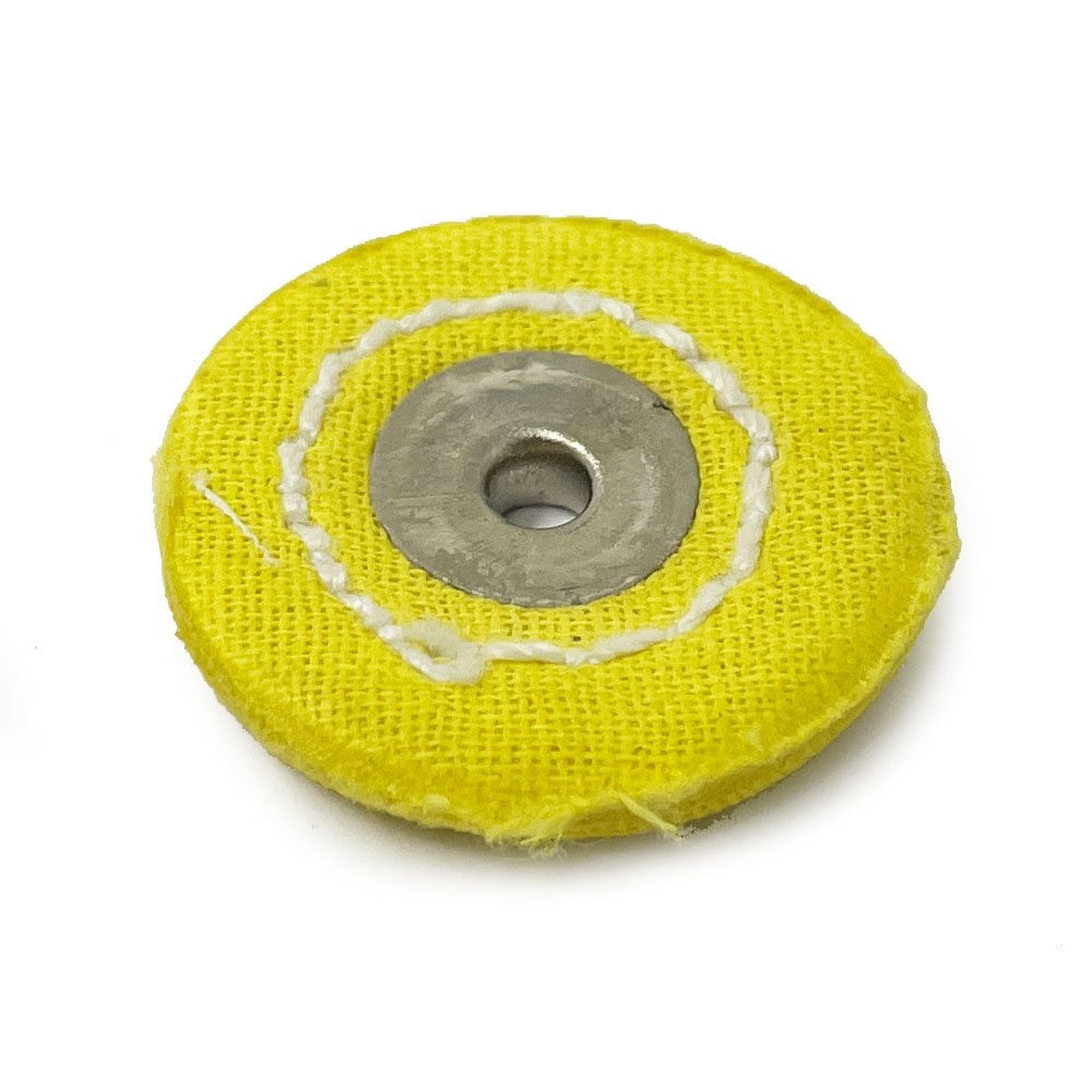 Mini Muslin Polishing Wheel 25mm, Unmounted (Stitched)
