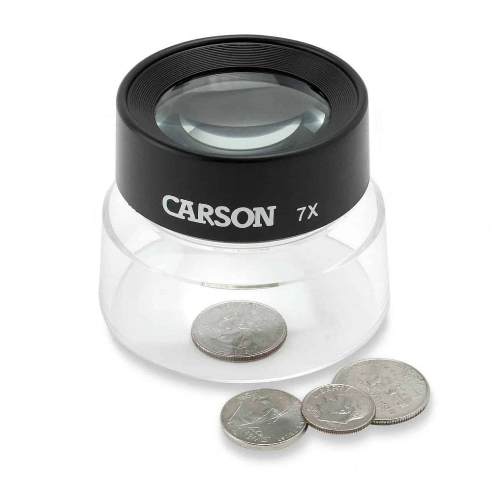 Carson LumiLoupe 7x Stand Magnifier