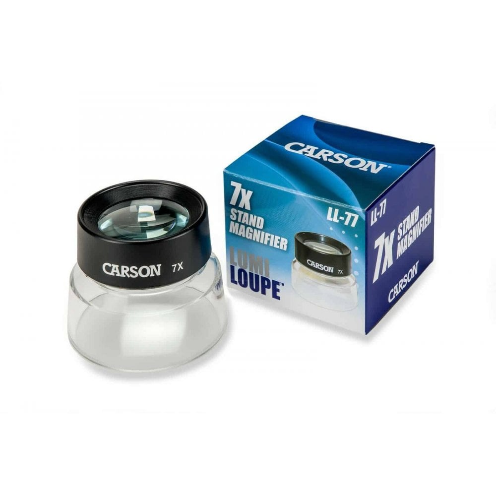 Carson LumiLoupe 7x Stand Magnifier