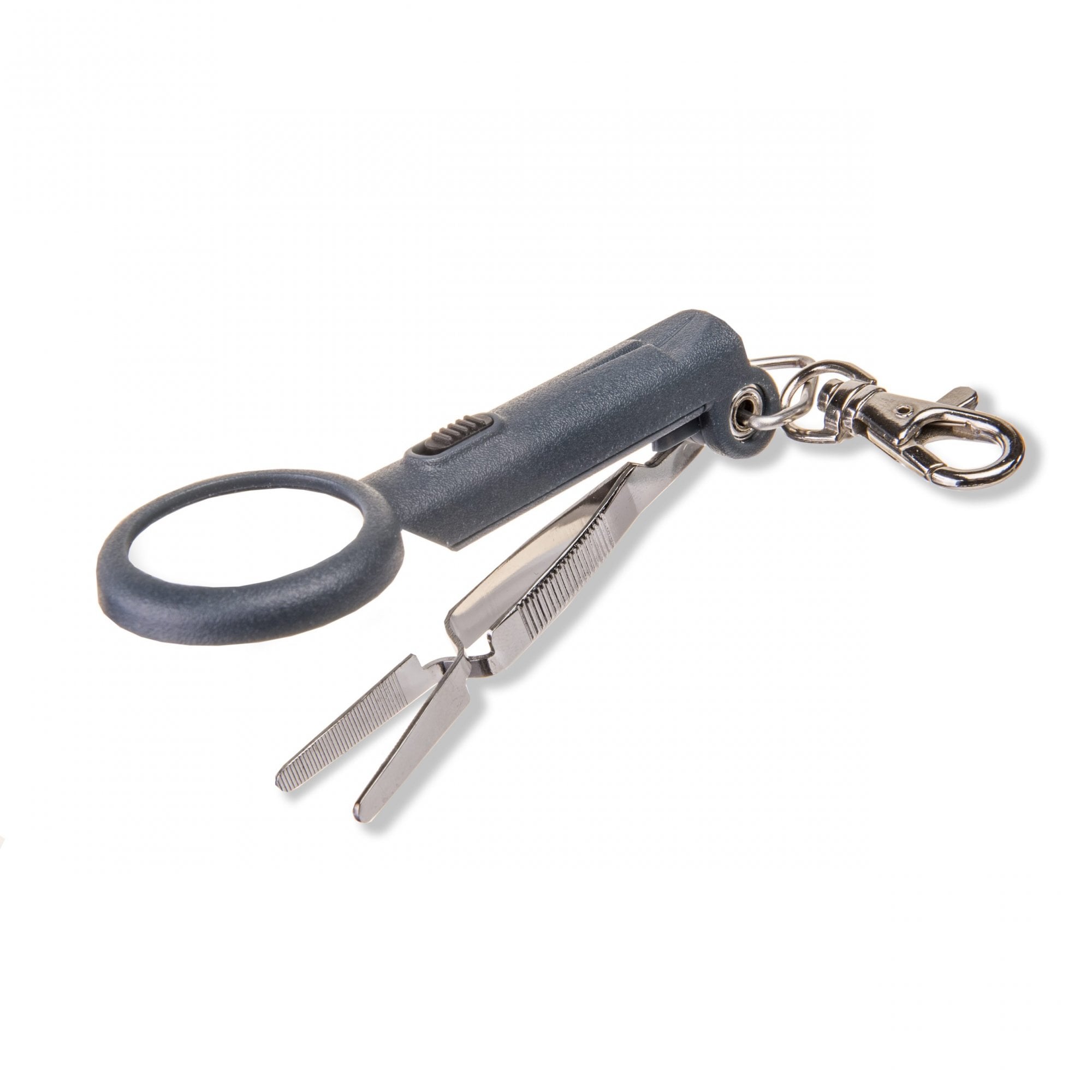 Carson LED Magnifier with Reverse Action Tweezers