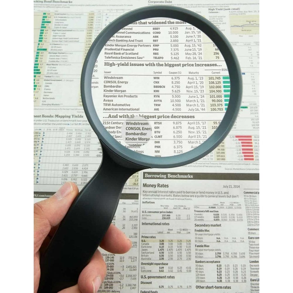 Carson Handheld 2x Magnifier with 3.5x Spot