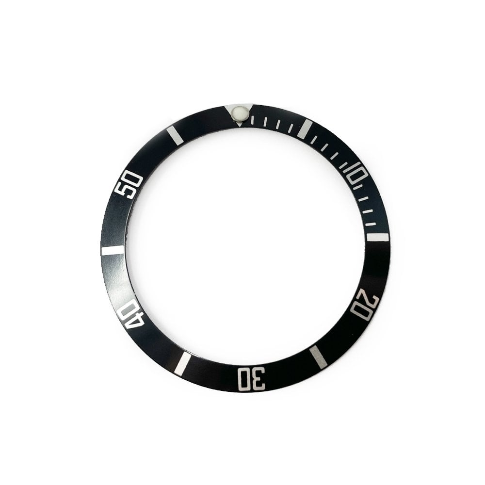 Bezel Insert for Rolex 5513 Black & Silver