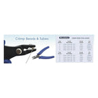 Beadalon Crimp Beads Variety Pack, Sizes 0-3, 600pcs, Gold Colour