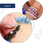 Beadalon Crimp Beads Variety Pack, Sizes 0-3, 600pcs, Gold Colour