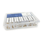 60x Brass Watch Dial Feet (Foot Diameters 0.64mm - 1.04mm)