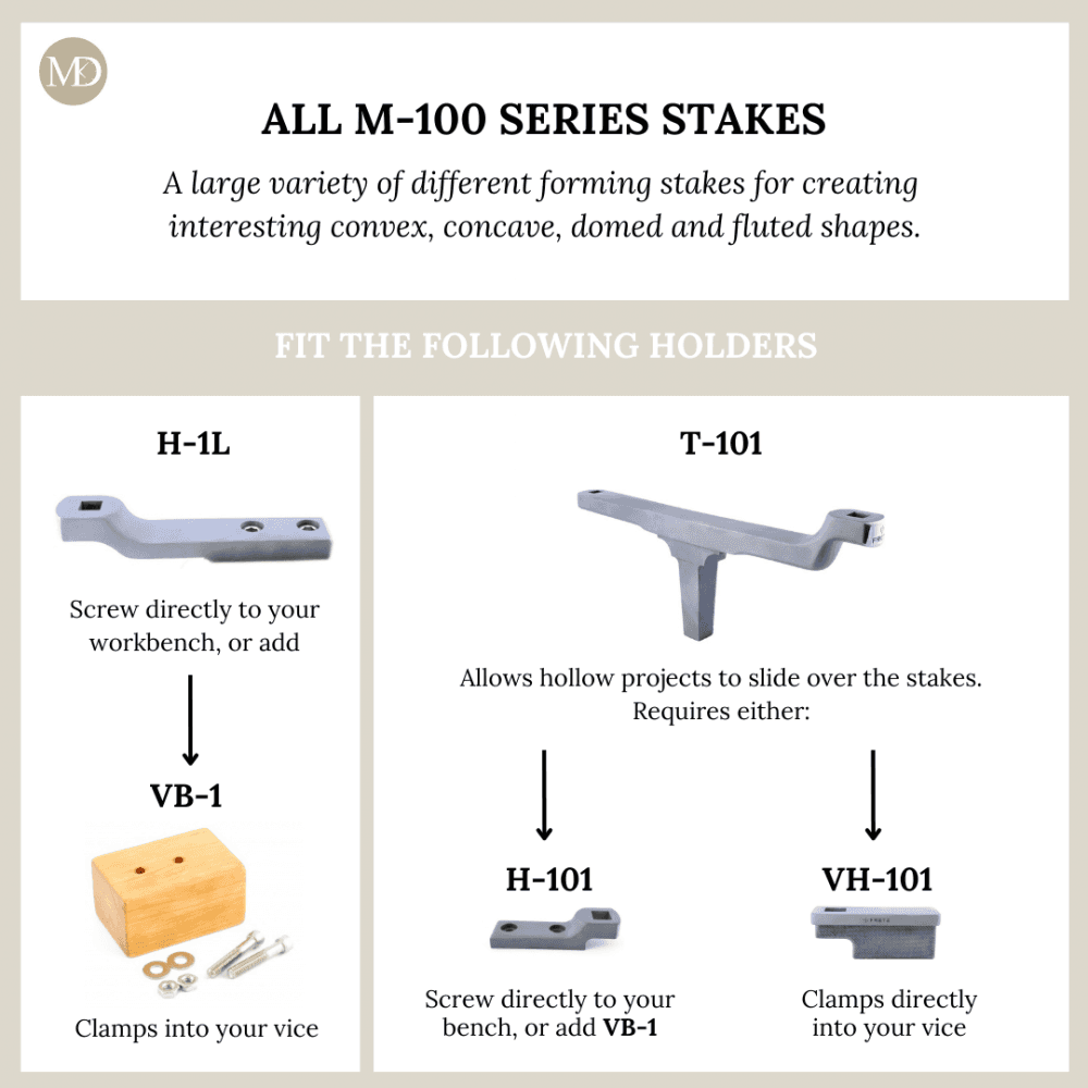 Fretz High Dome Mushroom Stake M-101