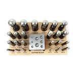 Steel Dapping Punch Set of 24 with Block