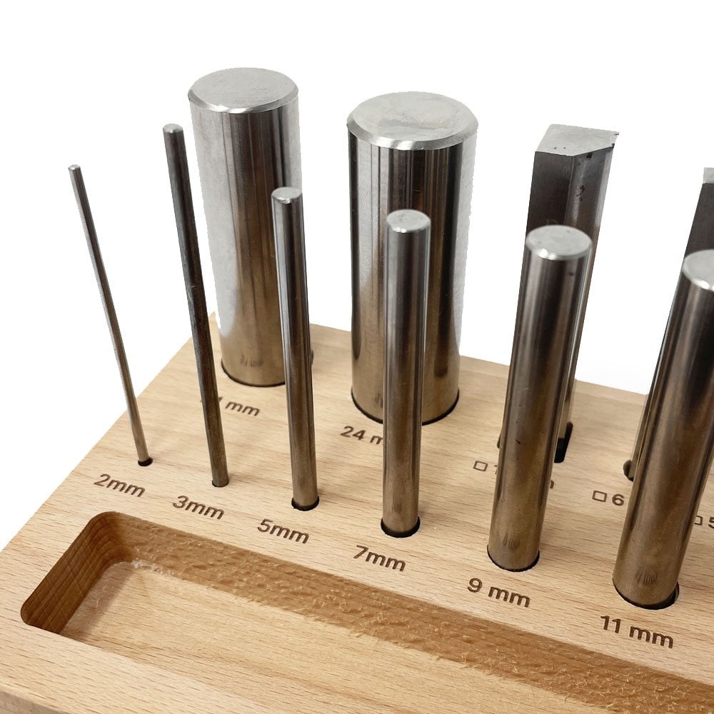 Deluxe Swage Forming Block & Bars Set