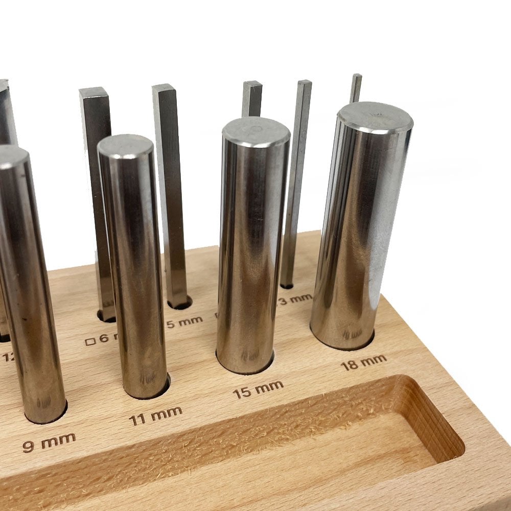 Deluxe Swage Forming Block & Bars Set