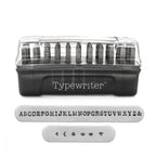 ImpressArt Typewriter Uppercase Letter Stamp Set