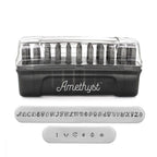 ImpressArt Amethyst Uppercase Letter Stamp Set