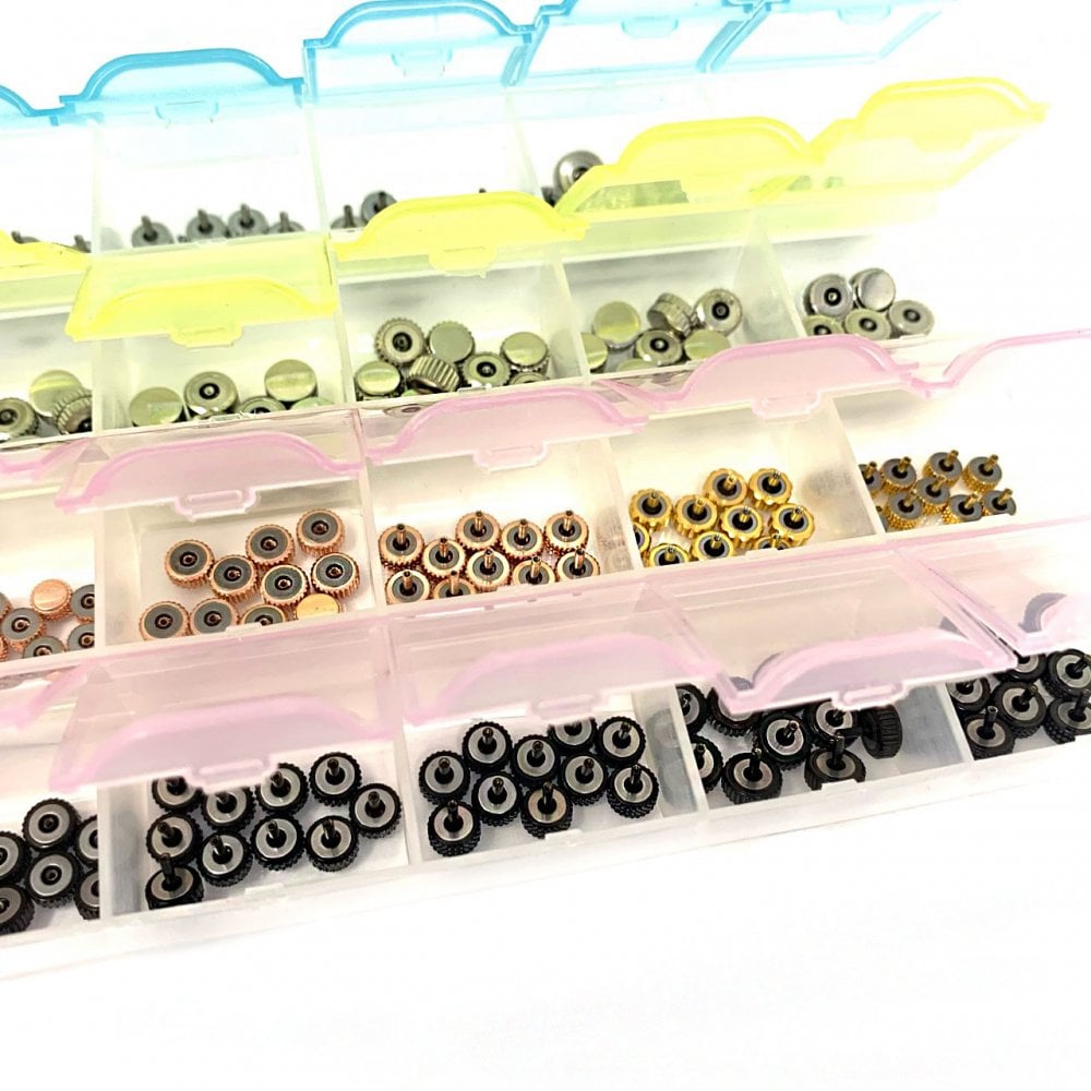 Mixed Sized Watch Crowns 280 Pieces